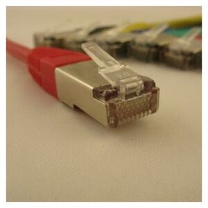 NetRack RJ45 patch κορδόνι, χυτευμένη θήκη, 5e FTP, 0,5m κόκκινο (BZPAT05FR) 417776 5908268774341