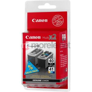 Μελάνι Canon PG-40/CL-41 0615B043 μελάνι (κυανό, κίτρινο, ματζέντα, μαύρο) 452071 8714574552576
