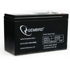 Gembird Akumulator 12V/7Ah (BAT-12V7.5AH)