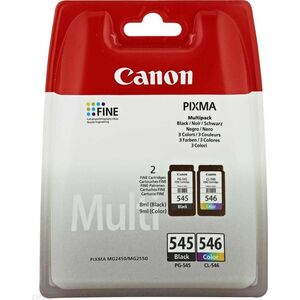 Μελάνι Canon PG545/CL546 Multipack (μαύρο, κυανό, ματζέντα, κίτρινο) 616012 8714574605517