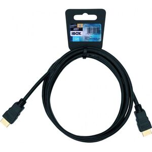 iBOX HDMI - Καλώδιο HDMI 1,5m μαύρο (ITVFHD0115) 630818 5901443048299