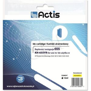 Μελάνι Actis KH-655YR (HP No. 655 CZ112AE) Κίτρινο 636004 5901443095897