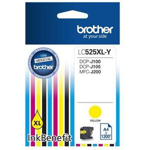 Αυθεντικό μελάνι Brother LC525XLY (κίτρινο) 638552 4977766731447