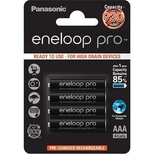 Μπαταρία Panasonic Eneloop Pro AAA / R03 930mAh 4 τεμ. 662071 5410853064244