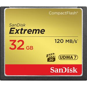 Karta SanDisk Extreme Compact Flash 32 GB  (SDCFXSB-032G-G46)