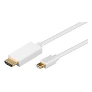 Goobay DisplayPort Mini - Καλώδιο HDMI 2m λευκό (52861) 727963 4040849528613