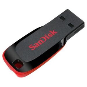 SanDisk Cruzer Blade Pendrive, 128 GB (SDCZ50-128G-B35) 860700 619659125905