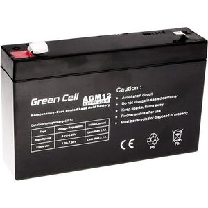 Μπαταρία Green Cell 6V/7Ah (AGM12) 1046648 5902701411589