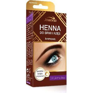 Joanna Henna για φρύδια και βλεφαρίδες κρέμα αρ. 3.0 σκούρο καφέ 15 ml 936530 5901018015893