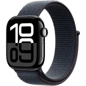 Smartwatch Apple Watch 10 GPS + Cellular 46mm Jet Black Alu Sport Loop Granatowy  (MWY53ET/A)