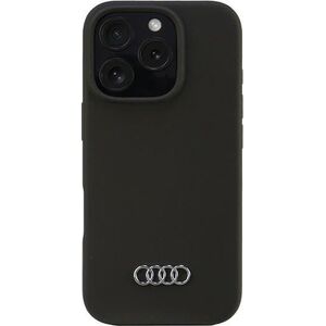 Audi Audi Silicone Case iPhone 16 Pro 6.3" czarny/black hardcase AU-LSRIP16P-Q3/D1-BK