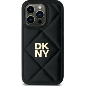 DKNY DKNY DKHCP14SPQDSLK iPhone 14 6.1" black/black Quilted Stack Logo