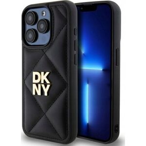 DKNY DKNY DKHCP15LPQDSLK iPhone 15 Pro 6.1" black/black Quilted Stack Logo