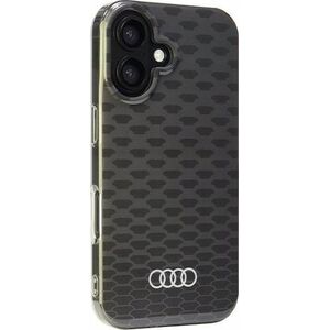 Audi Audi IML Stitching Pattern MagSafe iPhone 16 6.1" czarny/black hardcase AU-IMLMIP16-Q5/D3-BK