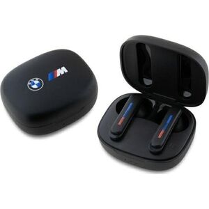 Słuchawki BMW BMW słuchawki Bluetooth BMBEMIATP20LOK    TWS + stacja dokująca czarny/black Printed Logos