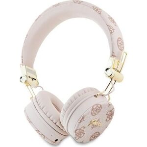 Słuchawki Guess Guess Bluetooth ENC GUBH70EPOSMW Brown/Brown Peony Script Round Shape Headphones