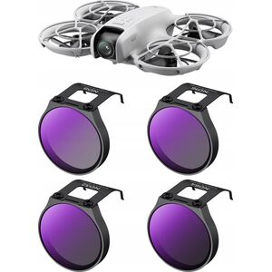 Kf Zestaw Filtrów Szarych ND 4w1 Filtr ND8 ND16 ND32 ND64 do Drona DJI NEO K&F / SKU.2329