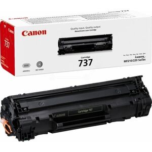 Tusz Canon 737 Black Oryginał  (9435B002)