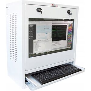 Techly Techly ICRLIM10W stojak 1U Szafa wisząca Biały