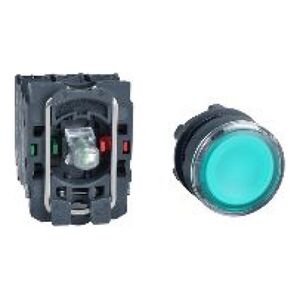 Schneider Electric Przycisk sterowniczy podświetlany 22mm samopowrotny zielony 1Z/1R (XB5AW33M5) 3346701 3389110904086