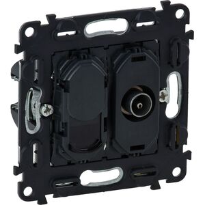 Legrand VALENA LIFE Gniazdo teleinformatyczne TV/RJ45 kat.6 UTP (753055) 3362464 3414970451453