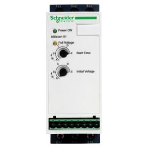 Schneider Electric Softstart 1/3-fazowy 110-480V 12A 1,5/2,2/5,5kW 230400V Altistart (ATS01N112FT) 3362975 3389110667165