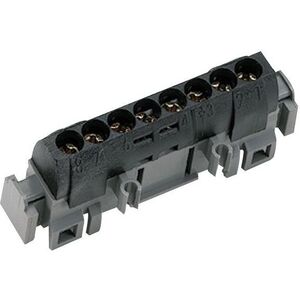 Legrand Listwa przyłaczeniowa 8-otworów czarna IP2xC-8 (004852) 3367691 3414971730144