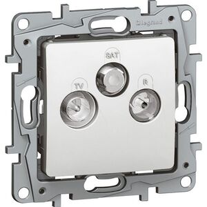 Legrand Gniazdo antenowe NILOE RTV-SAT końcowe 10dB białe (764565) 3367703 3414970991959