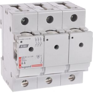 Legrand Rozłącznik bezpiecznikowy 3P 6A D01 R303 (606702) 3369098 3245066067025