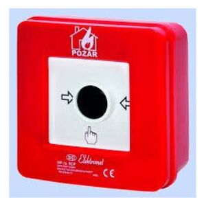 Elektromet Ręczny ostrzegacz pożarowy NC-NO IP65 WP-1 ROP B (921406) 3370512 5906197485062
