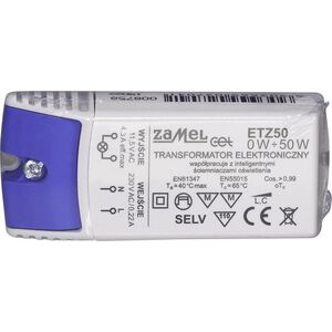 Zamel Transformator elektroniczny 230/11,5V 0-50W ETZ50 (LDX10000041) 3383531 5903669027041
