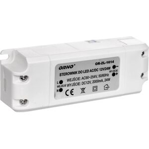 Orno Zasilacz LED 12V DC 24W 2A IP20 (OR-ZL-1614) 3383960 5901752486843