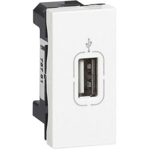 Legrand MOSAIC Gniazdo biały USB (078761) 3385731 3245060787615