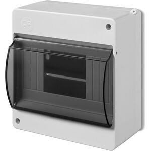 Elektro-Plast Rozdzielnica modułowa 1 x 6 natynkowa IP20 z pokrywą dymną MINI S-6 N+PE (2306-11) 3389573 5902431691916