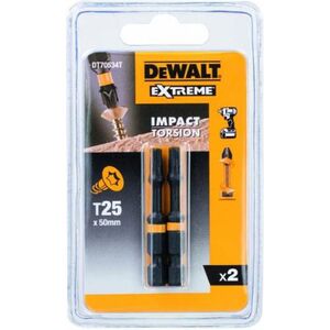 Dewalt Końcówka udarowa T25 2szt. (DT70534T) 3394889 5035048088487