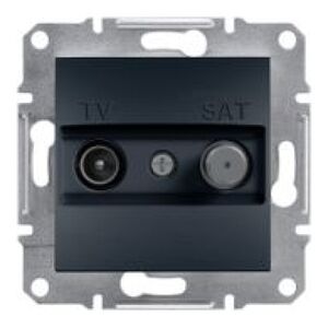 Schneider Electric Gniazdo Asfora TV-SAT końcowe bez ramki antracyt (EPH3400171) 3397130 3606480729676