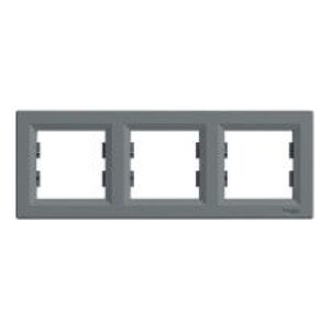 Schneider Electric Ramka 3-krotna pozioma stal (EPH5800362) 3397222 3606480730702
