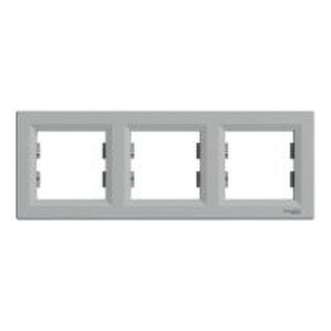 Schneider Electric Ramka 3-krotna pozioma aluminium (EPH5800361) 3397229 3606480728969