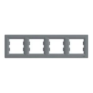 Schneider Electric Ramka 4-krotna pozioma stal (EPH5800462) 3397244 3606480730719