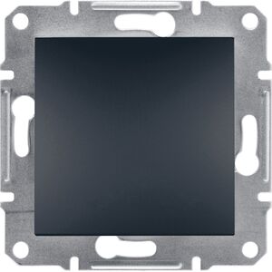 Schneider Electric Łącznik 2-biegunowy Asfora bez ramki antracyt (EPH0200171) 3397310 3606480729256