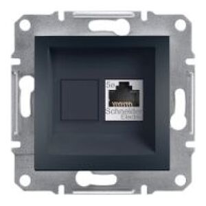 Schneider Electric Gniazdo komputerowe Asfora kat. 5e STP bez ramki antracyt (EPH5000171) 3397333 3606480729751