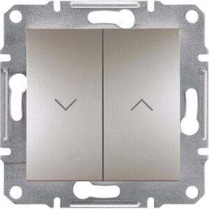 Schneider Electric Przycisk żaluzjowy Asfora zaciski śrubowe bez ramki brąz (EPH1300369) 3397362 3606480727634