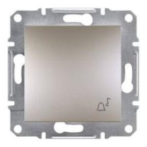 Schneider Electric Przycisk dzwonek Asfora bez ramki brąz (EPH0800169) 3397387 3606480727597