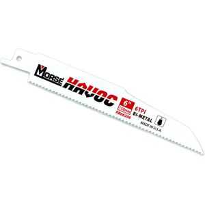 M.K. Morse Brzeszczot szablasty bimetaliczny Havoc 10TPI 150 x 22 x 1,6mm 3szt. (MORSE-PTA-RB66210T03) 3399133 50326398374