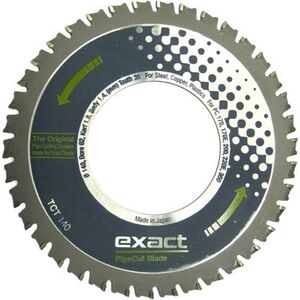 Exact Piła widiowa do cięcia stali 140mm 38z (TCT14038) 3399645 6430042781355