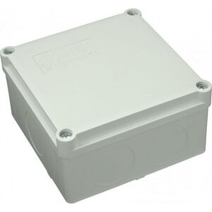 Pawbol Puszka natynkowa hermetyczna 12 osłabień IP56 szara 380 x 300 x 120mm (S-BOX 716) 3401972 5905793083979