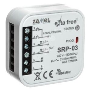 Zamel Sterownik rolet dopuszkowy centralny SRP-03 3405050 5903669041948