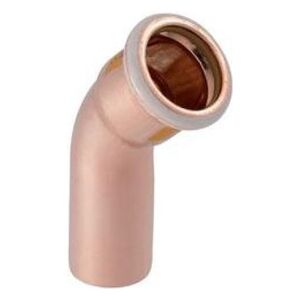 Geberit Kolano jednokielichowe Mapress Kupfer Gas 45° 15mm (34521) 3409112 4024723345213