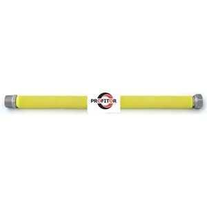PROFITOR Przewód ze stali nierdzewnej do gazu Emipiu GW - GZ 3/4" - 3/4" 24 - 41cm (802006) 3409793 5907573471181
