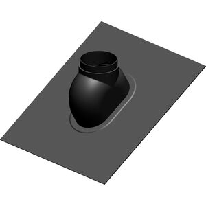 Concept Przepust dachowy czarny do dachu skośnego 0-48 dla systemu powietrzno-spalinowego 80/125 (F906354125) 3410912 5902753174227